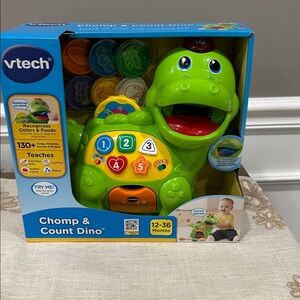 VTech Chomp & Count Dino - New